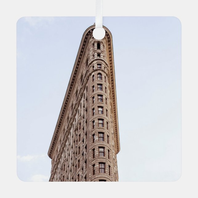 Adorno Metálico Edificio Flatiron (Anverso)