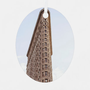 Adorno Metálico Edificio Flatiron Nueva York