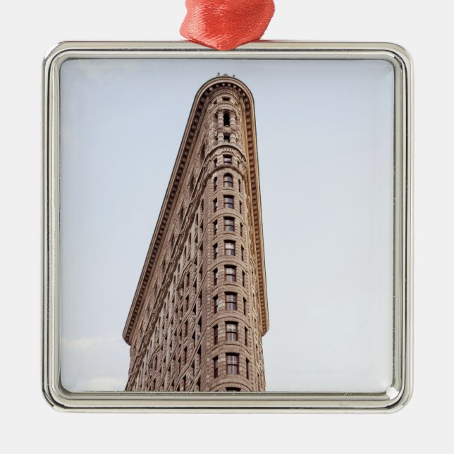 Adorno Metálico Edificio Flatiron Nueva York (Frente)