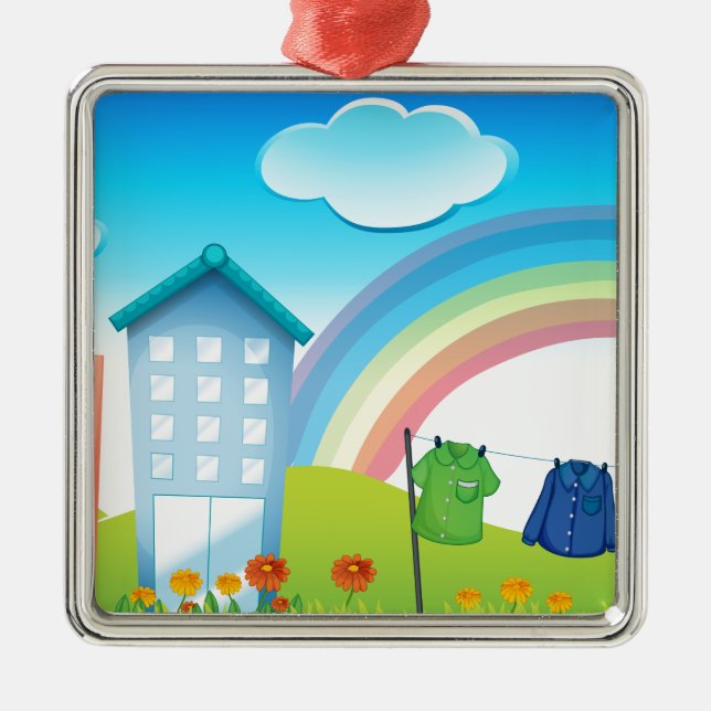 Adorno Metálico Edificios (Frente)