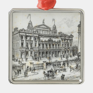 Adorno Metálico Edificios terminados del palacio de la gente