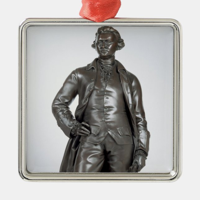 Adorno Metálico Edmund Burke (1729-97) 1865 (bronce) (Frente)