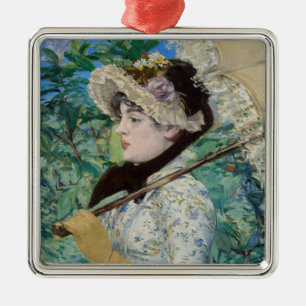 Adorno Metálico Edouard Manet - Jeanne / Primavera