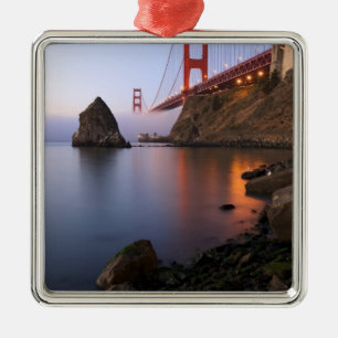 Adorno Metálico EE. UU., California, San Francisco. Golden Gate
