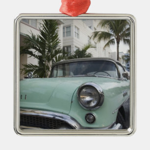 Adorno Metálico EE. UU., Florida, Miami Beach: South Beach, 1956 3
