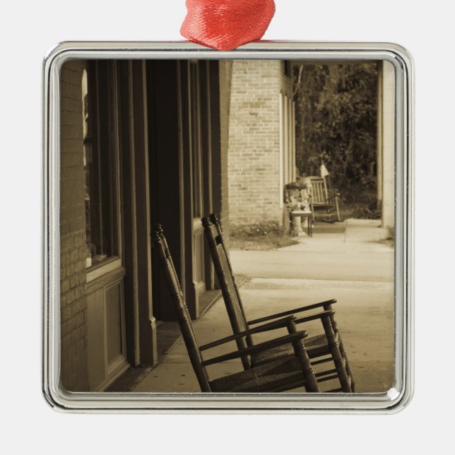 Adorno Metálico EE.UU., Florida, Micanopy, asentamiento interior m (Frente)