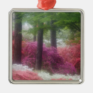 Adorno Metálico EE. UU.; Georgia; Monte Pino. Azaleas en