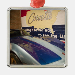 Adorno Metálico EE. UU., Kentucky, Bowling Green: Corvette Naciona