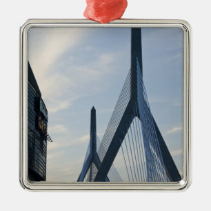 Adorno Metálico EE.UU., Massachusetts, Boston. El Puente Zakim.2