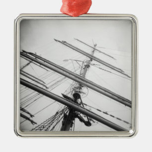 Adorno Metálico EE.UU., Massachusetts, Boston. Mastres de barcos a