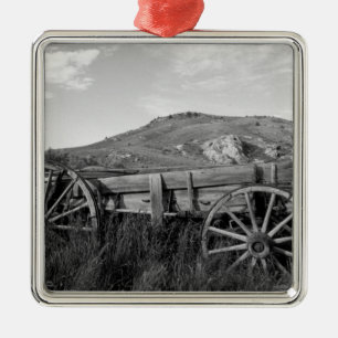 Adorno Metálico EE. UU., Montana, parque estatal Bannack Viejo car