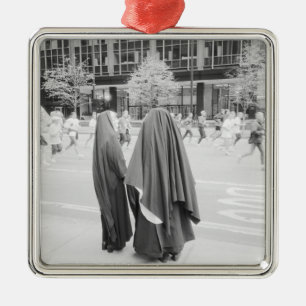 Adorno Metálico EE. UU., NUEVA YORK: Monjas de la ciudad de Nueva 