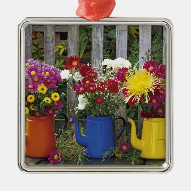 Adorno Metálico EE.UU., Oregón, Portland. Enamelware antiguo (Frente)