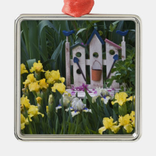 Adorno Metálico EE.UU., Pennsylvania. Los elevadores de jardín cre