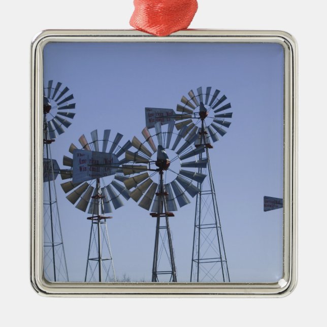 Adorno Metálico EE.UU., TEXAS, Lubbock: Centro Americano de Energí (Frente)