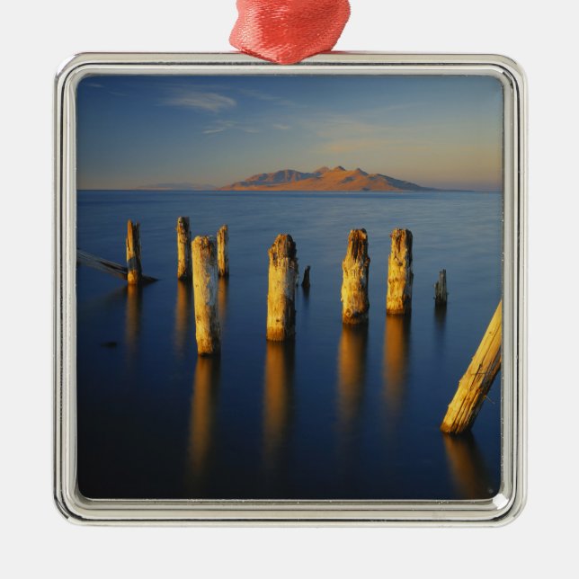 Adorno Metálico EE.UU., Utah, Gran Cuenca, Saltair, Gran Sal (Frente)