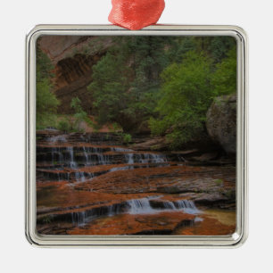 Adorno Metálico EE. UU., Utah, Parque Nacional Zion. Escénico des