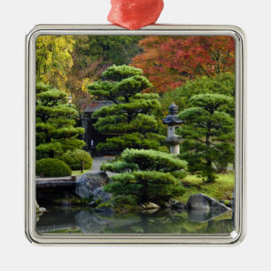 Adorno Metálico EE. UU., Washington, Seattle, Arboreto, Japonés