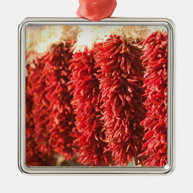 Adorno Metálico EEUU, Nuevo México, Santa Fe: Centro de Santa Fe,  (Frente)