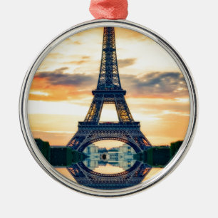 Adorno Metálico Effel Tower Paris Evending European Travel