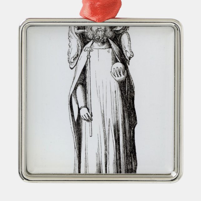 Adorno Metálico Efigie de Edward II de la catedral de Gloucester (Frente)