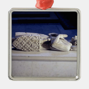 Adorno Metálico Efigie de Roberto II, cuenta de Artois, 1317