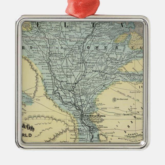 Adorno Metálico Egipto 14 (Frente)