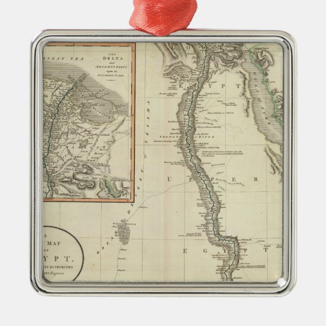 Adorno Metálico Egipto 8 (Frente)