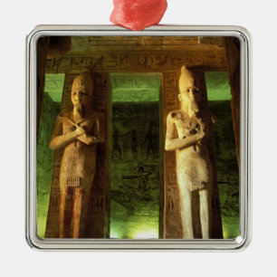 Adorno Metálico Egipto, Abu Simbel, Estatua de Ramsés II,