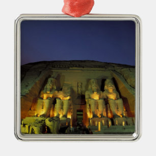 Adorno Metálico Egipto, Abu Simbel, Figuras colosales de Ramsés