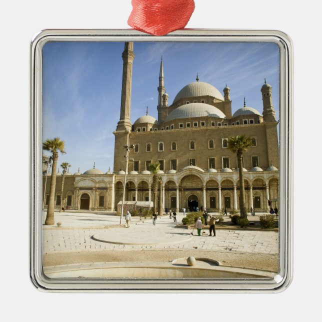 Adorno Metálico Egipto, El Cairo. La imponente mezquita Mohammed A (Frente)
