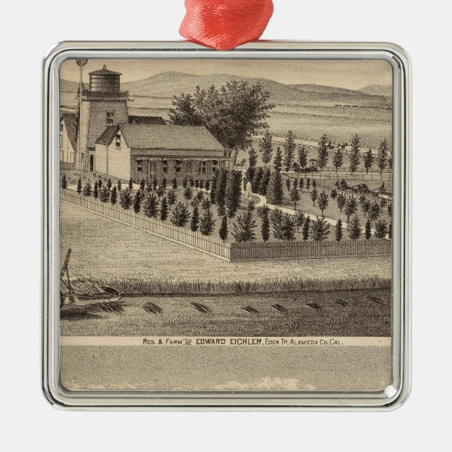 Adorno Metálico Eichler, residencias de Meyer (Frente)