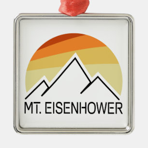 Adorno Metálico Eisenhower New Hampshire Retro