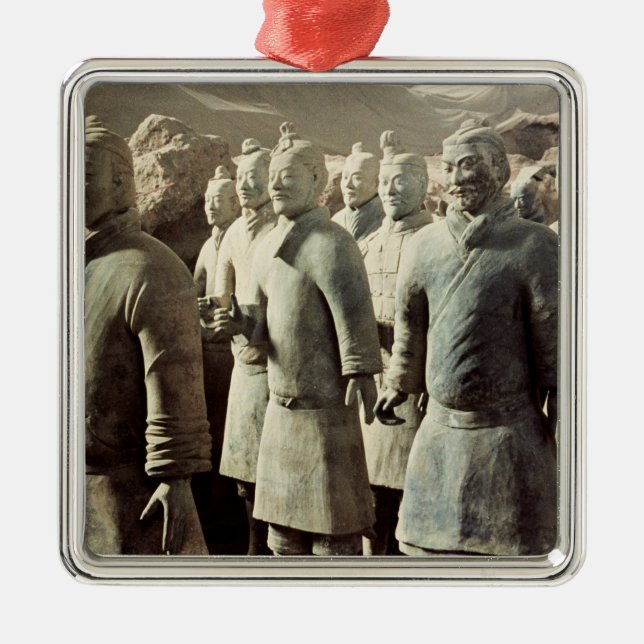 Adorno Metálico Ejército de la terracota, dinastía de Qin, 210 (Frente)