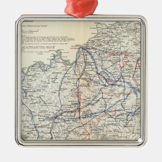 Adorno Metálico Ejército del Cumberland (Frente)