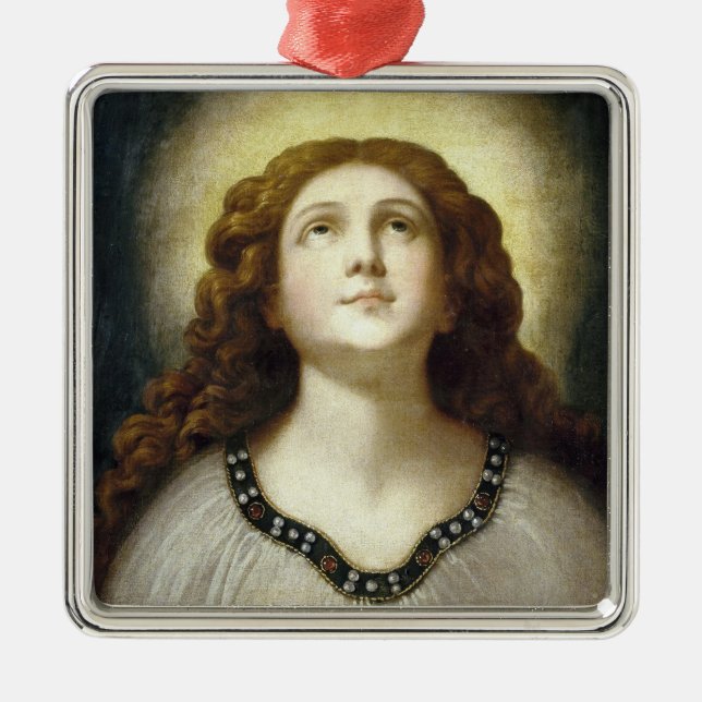 Adorno Metálico El alma bendita (mujer religiosa angélica) (Frente)