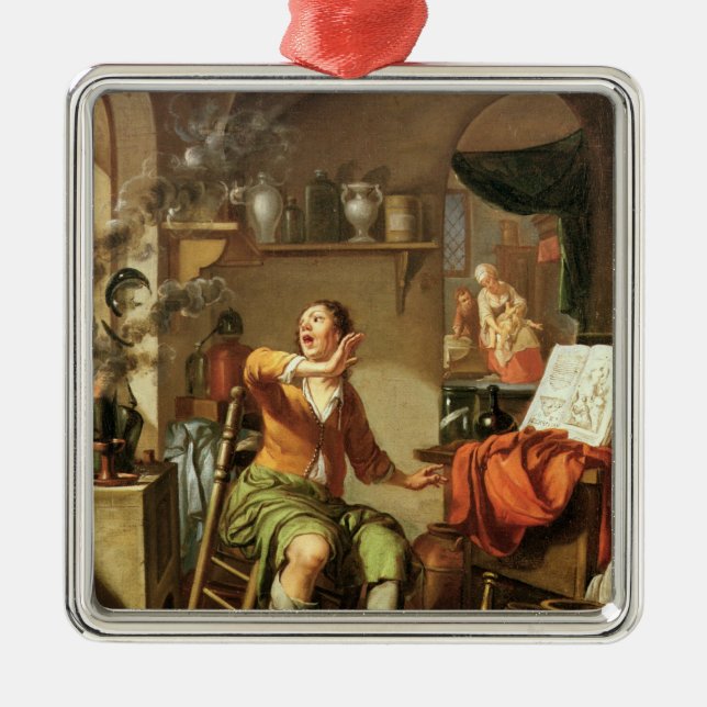 Adorno Metálico El alquimista (Frente)