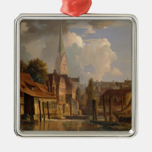 Adorno Metálico El Alster Kleine en 1842, 1842