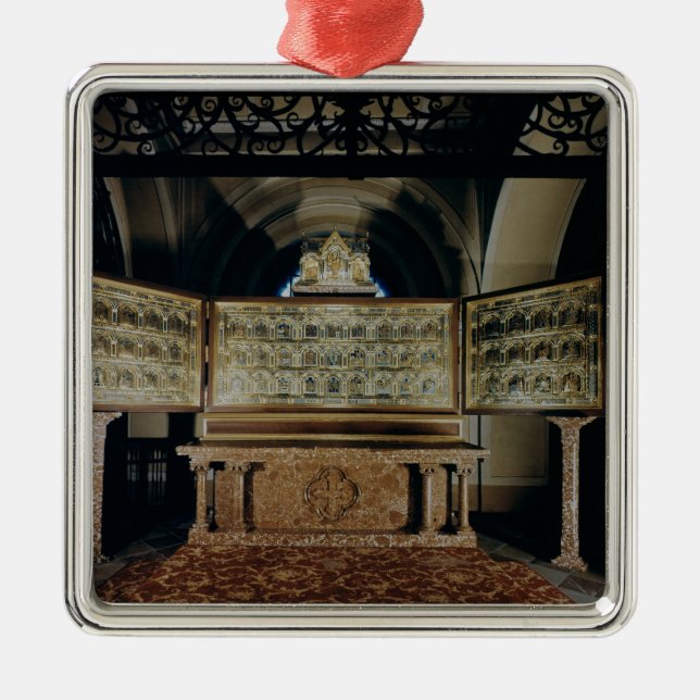 Adorno Metálico El altar de Verduner, con los paneles (Frente)
