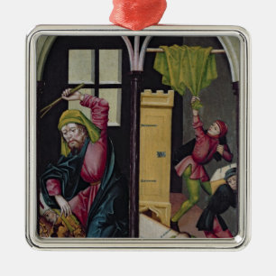 Adorno Metálico El Altarpiece de San Nicolás