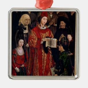 Adorno Metálico El Altarpiece de St. Vincent