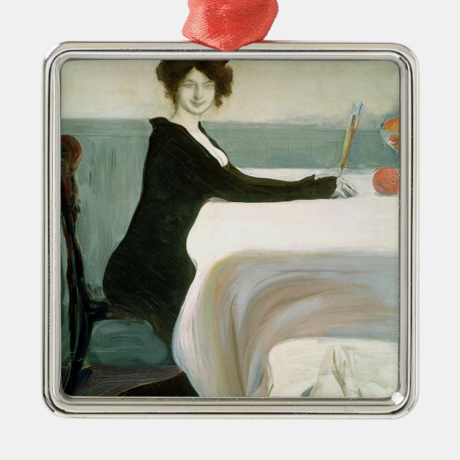 Adorno Metálico El alumerzo (Frente)