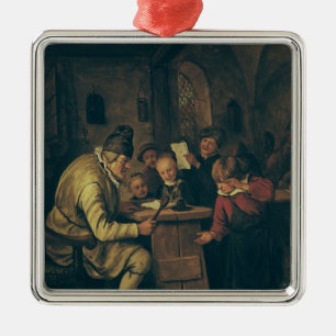 Adorno Metálico El amo de la escuela, 1626-79