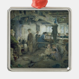 Adorno Metálico El amo estricto de la escuela, 1868