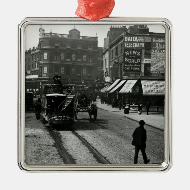 Adorno Metálico El ángel, Islington, Londres, c.1890 (Frente)