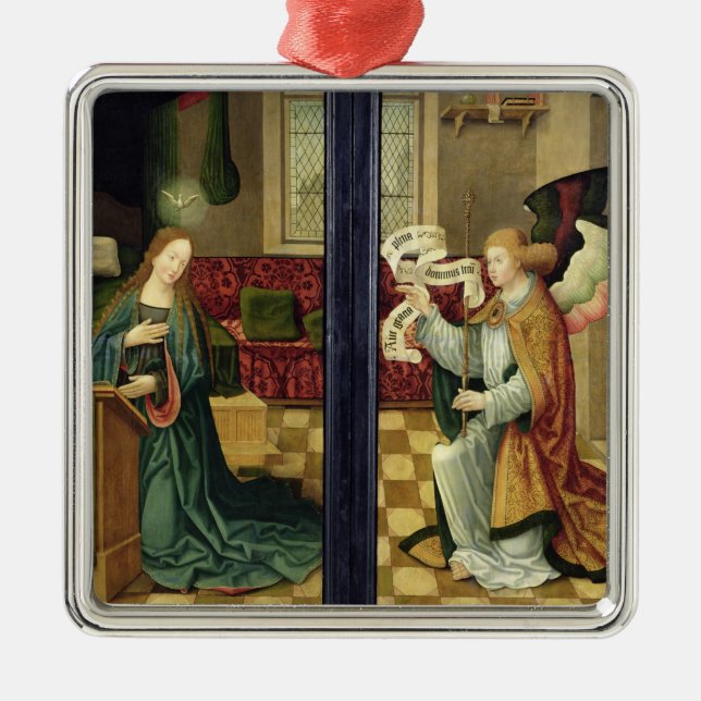 Adorno Metálico El anuncio, escuela de Colonia (Frente)