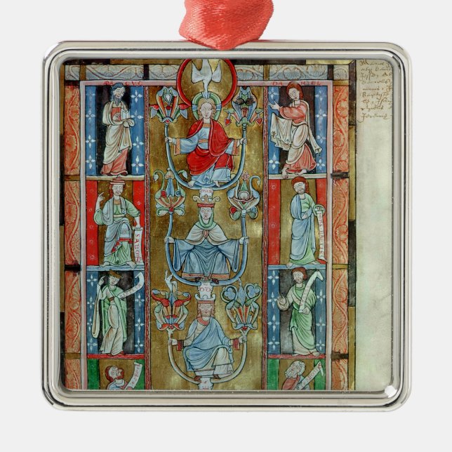 Adorno Metálico El árbol de Jesse (Frente)