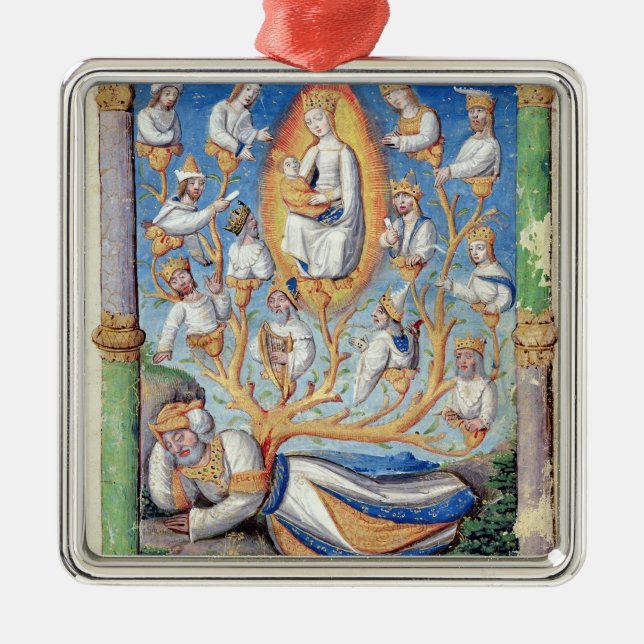 Adorno Metálico El árbol de Jesse (Frente)