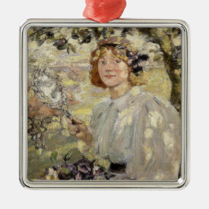 Adorno Metálico El árbol de manzanas (por Bessie MacNicol)