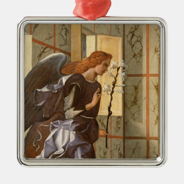 Adorno Metálico El arcángel Gabriel, del anuncio dipty (Frente)